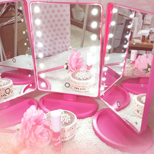 핑크씨앗 LED 메이크업 미러 / LED 거울